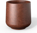 Kante 15.3in Dia Round Concrete Planter for Indoor Outdoor Use