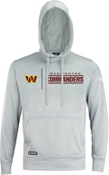 Men's Cool Grey Gametime Pullover Hoodie - Washington Commanders