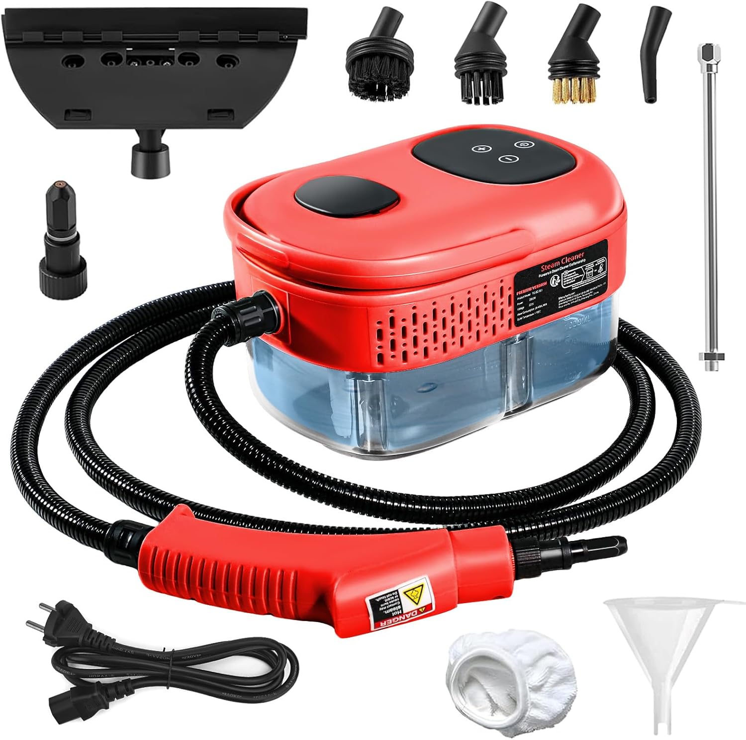 Handheld Steam Cleaner with 1000ml Tank for Home Use