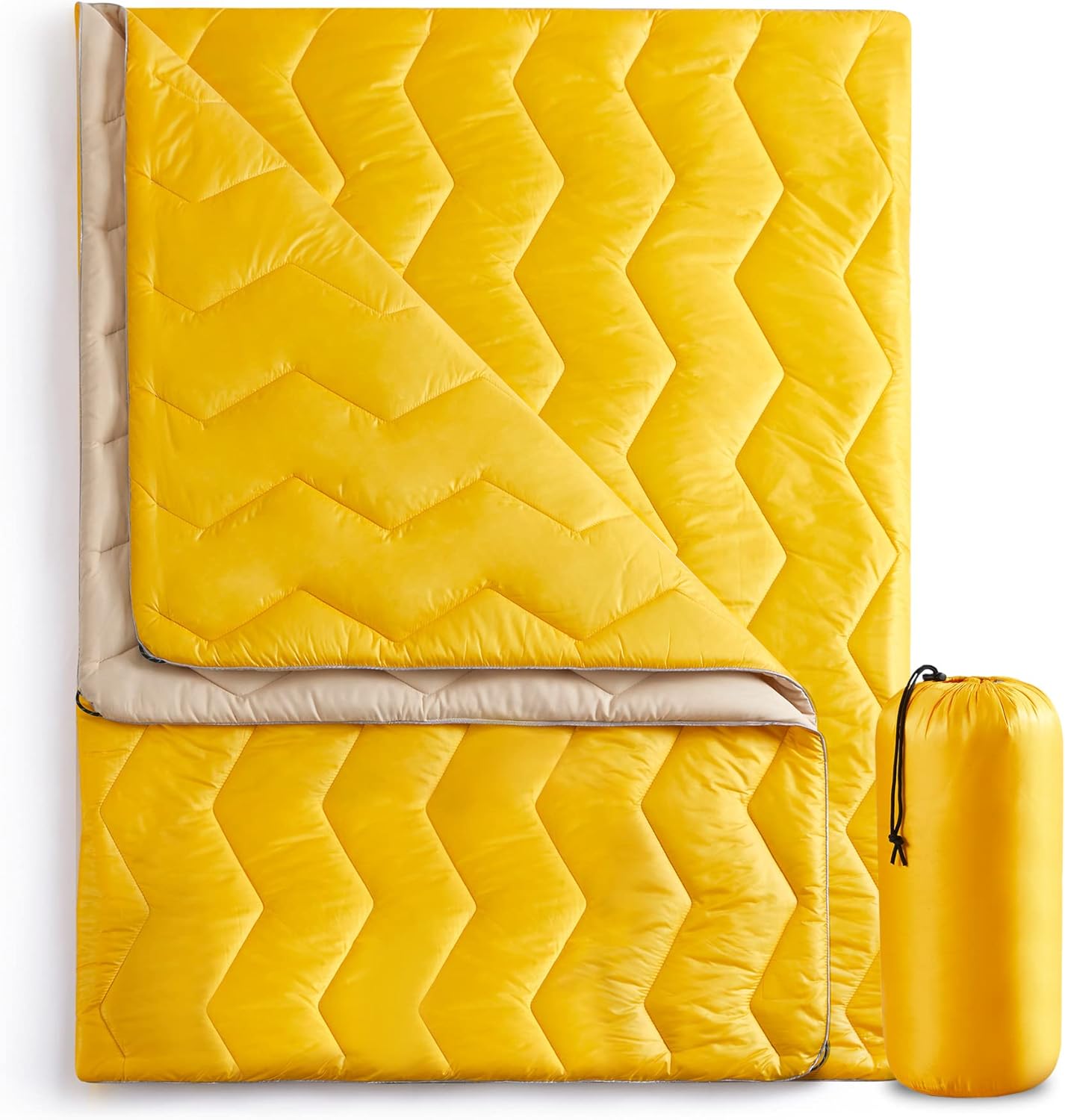 Ultra-Light Waterproof Camping Blanket by UNIKOME - Warm & Packable for Outdoor Adventures!
