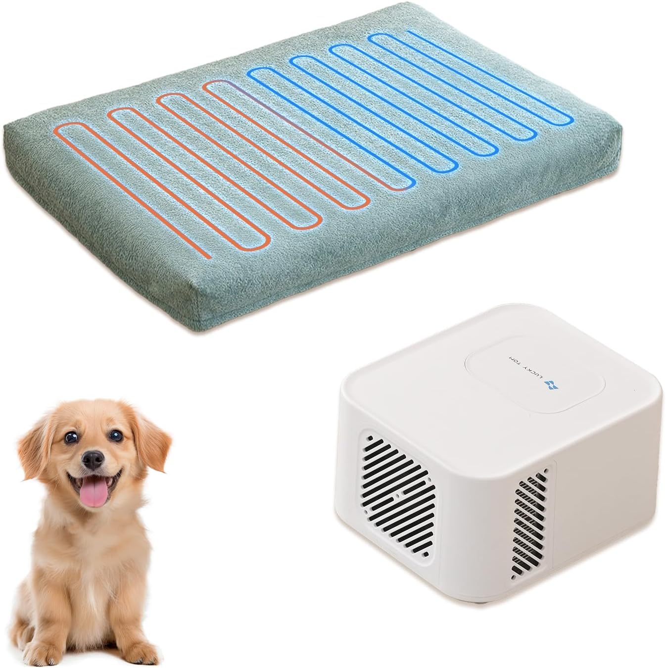 Pet Bed Cooling System for Year-Round Comfort and Safety