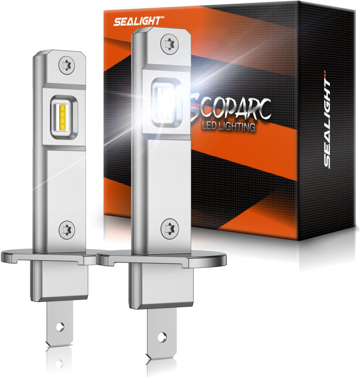 SEALIGHT H1 Bulbs 36000LM Super Bright for Ultimate Visibility