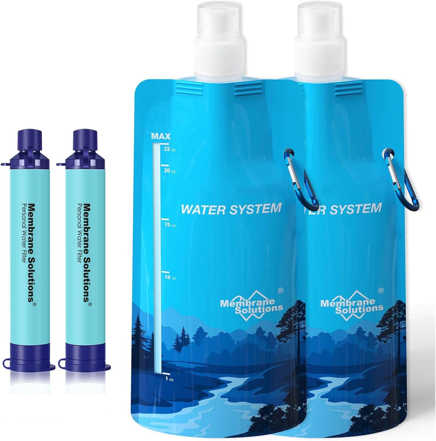 Portable Water Purification Kit by Membrane Solutions
