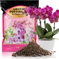 Organic Orchid Potting Mix & Bark Blend 10qt - Fast-Draining Soil