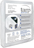 Kotap 12 x 25 Ft Heavy-Duty Protection Tarp - Durable 8-mil Cover
