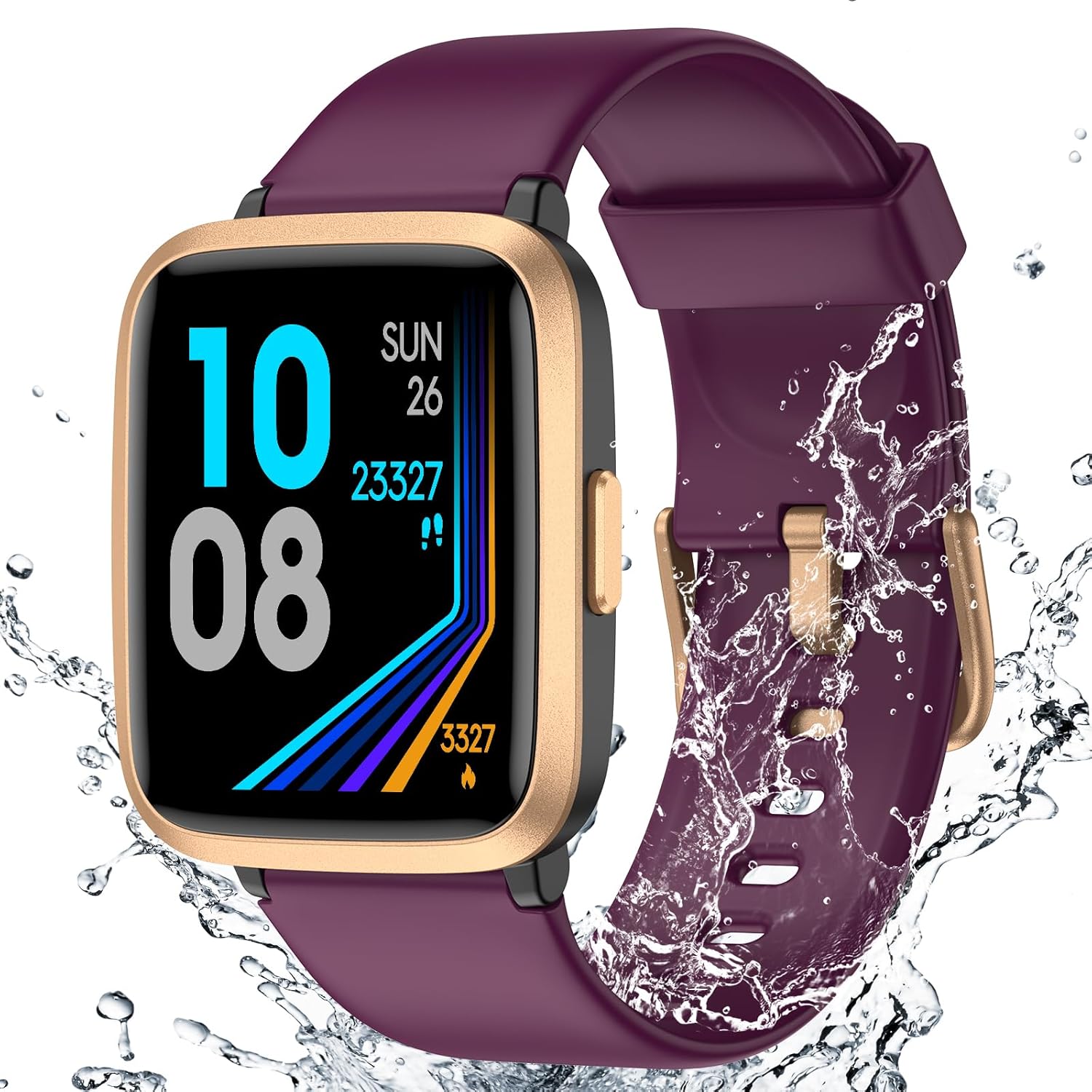 LIVIKEY: Waterproof Fitness Tracker with Heart Rate Monitor