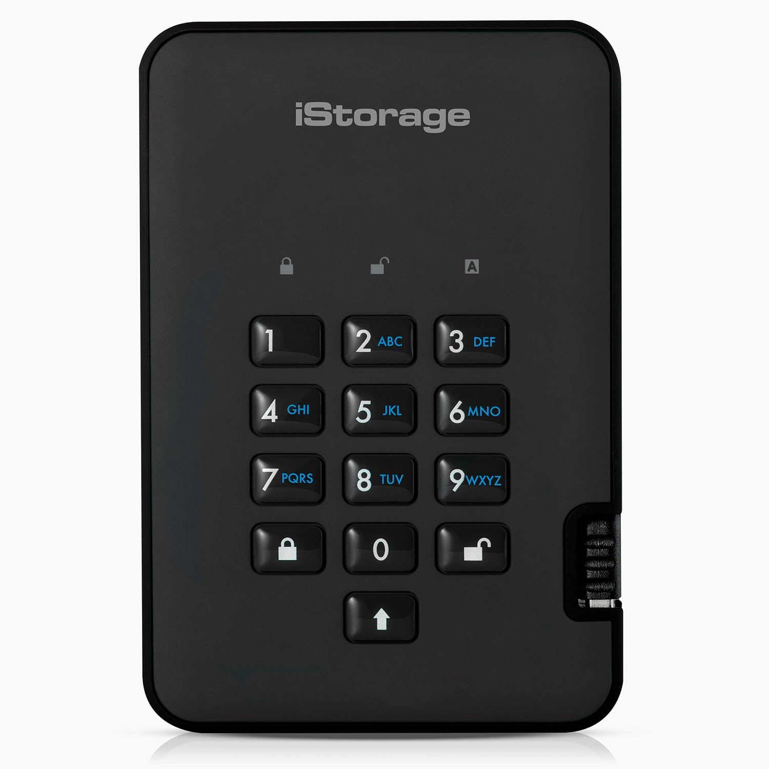 iStorage diskAshur2 SSD 4TB - Secure Portable Solid State Drive