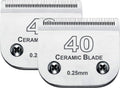 2Pack #40 Dog Grooming Clipper Replacement Blades - Size 40