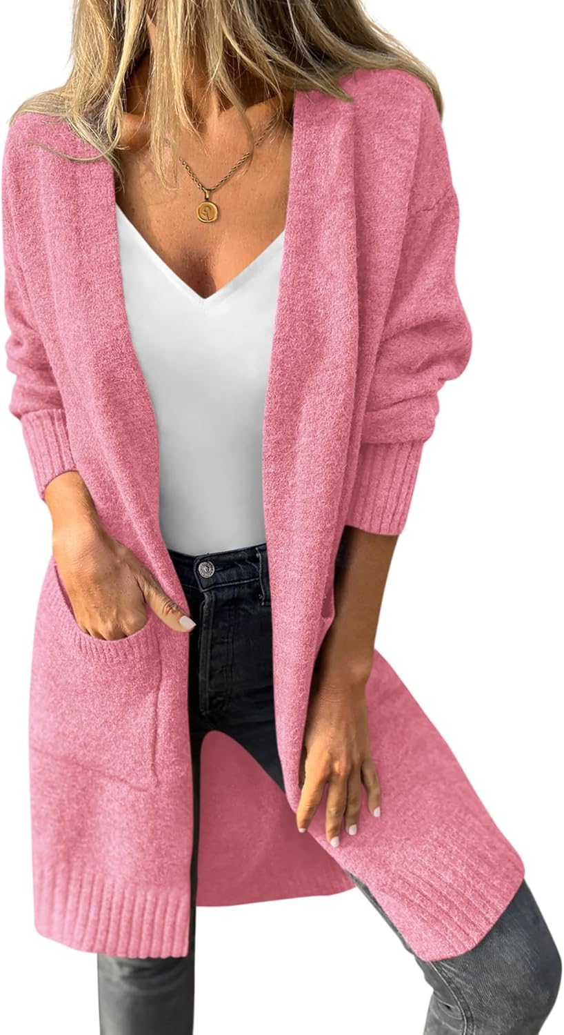 PRETTYGARDEN Women's Oversized Cardigan Sweaters for Fall 2025