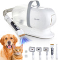 Dog Grooming Clippers & Vacuum Kit - Low Noise Home Groomer