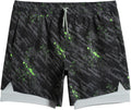 maamgic Mens Workout Shorts 2 in 1 Stretch Gym Shorts Review
