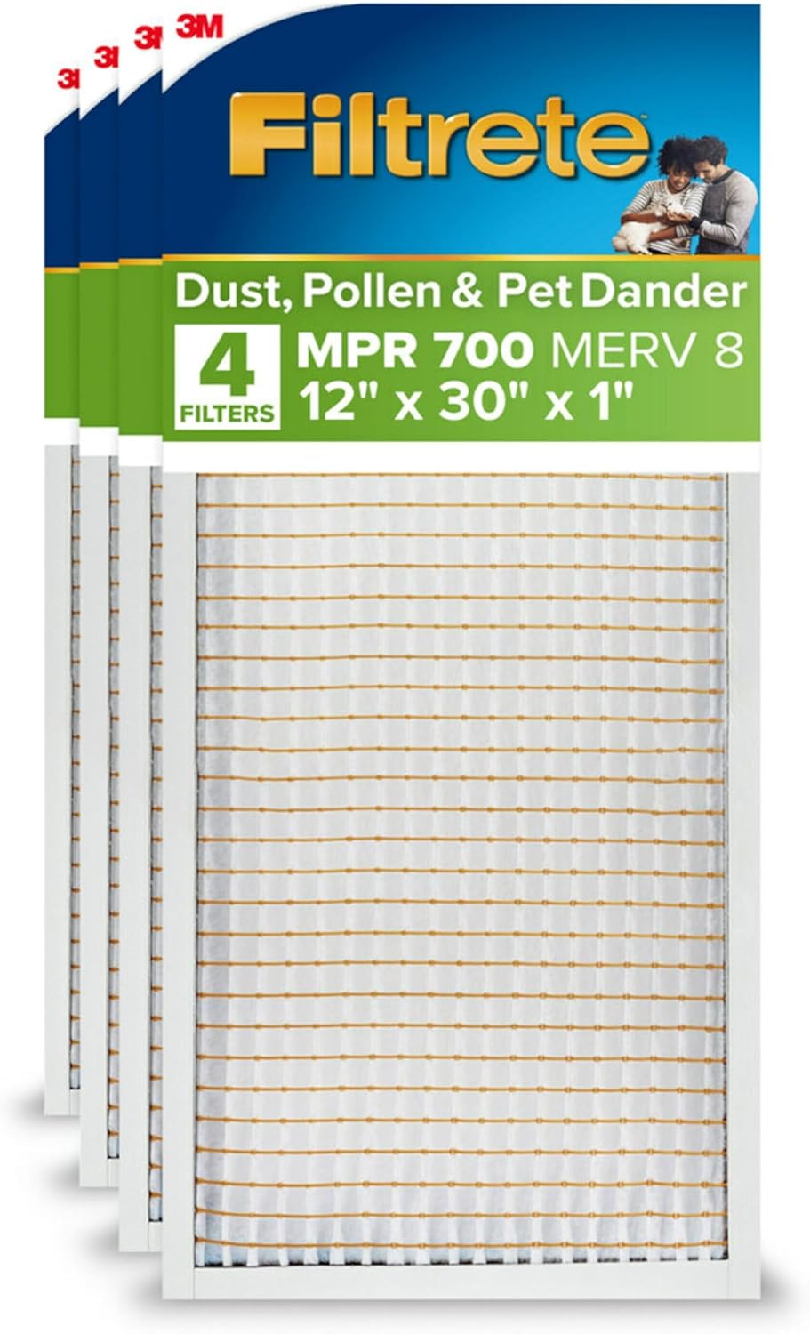 Filtrete 12x30x1 Air Filter MPR 700 for Cleaner Air Quality
