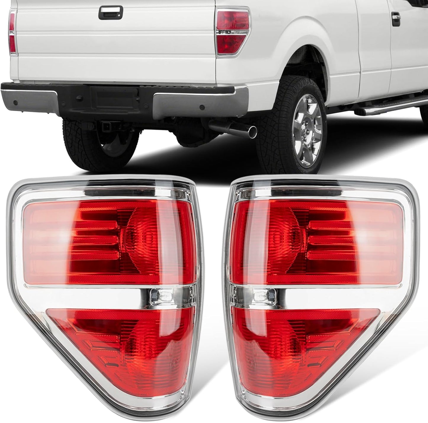 Tail Lights Assembly for Ford F150 2009-2014 - Direct Replacement