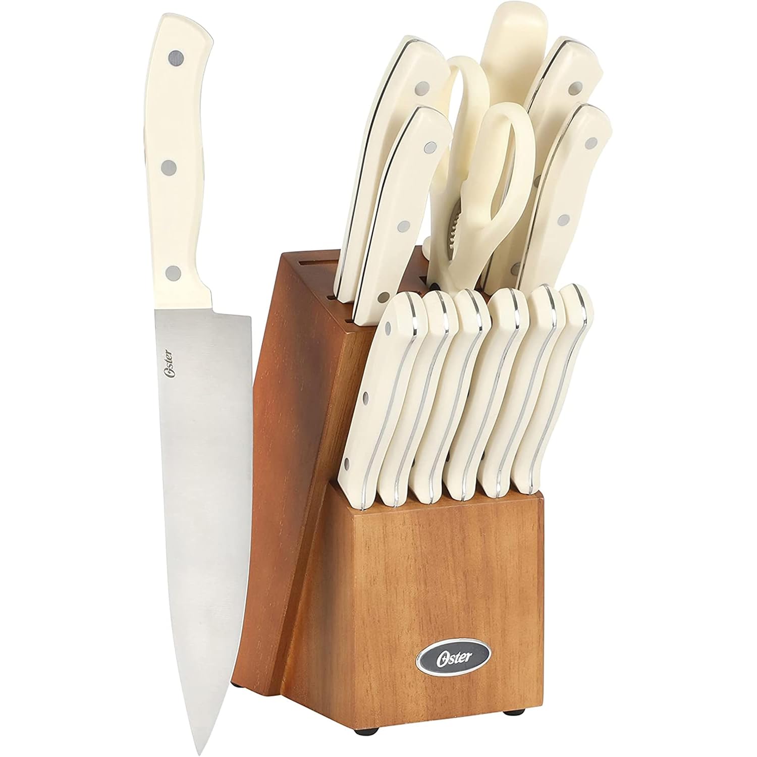 Oster Evansville 14 Piece Cutlery Kitchen Knife Block Set Review
