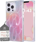 Rectangle Case Compatible with iPhone 12/12 Pro - Glossy Pink