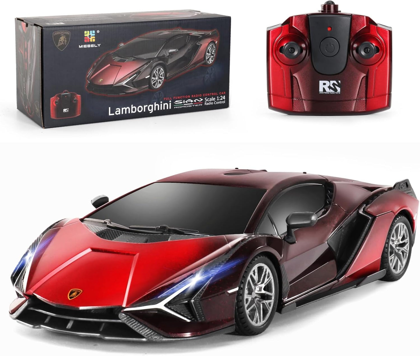 MIEBELY Lamboghini RC Car - Fast Remote Control Toy for Kids