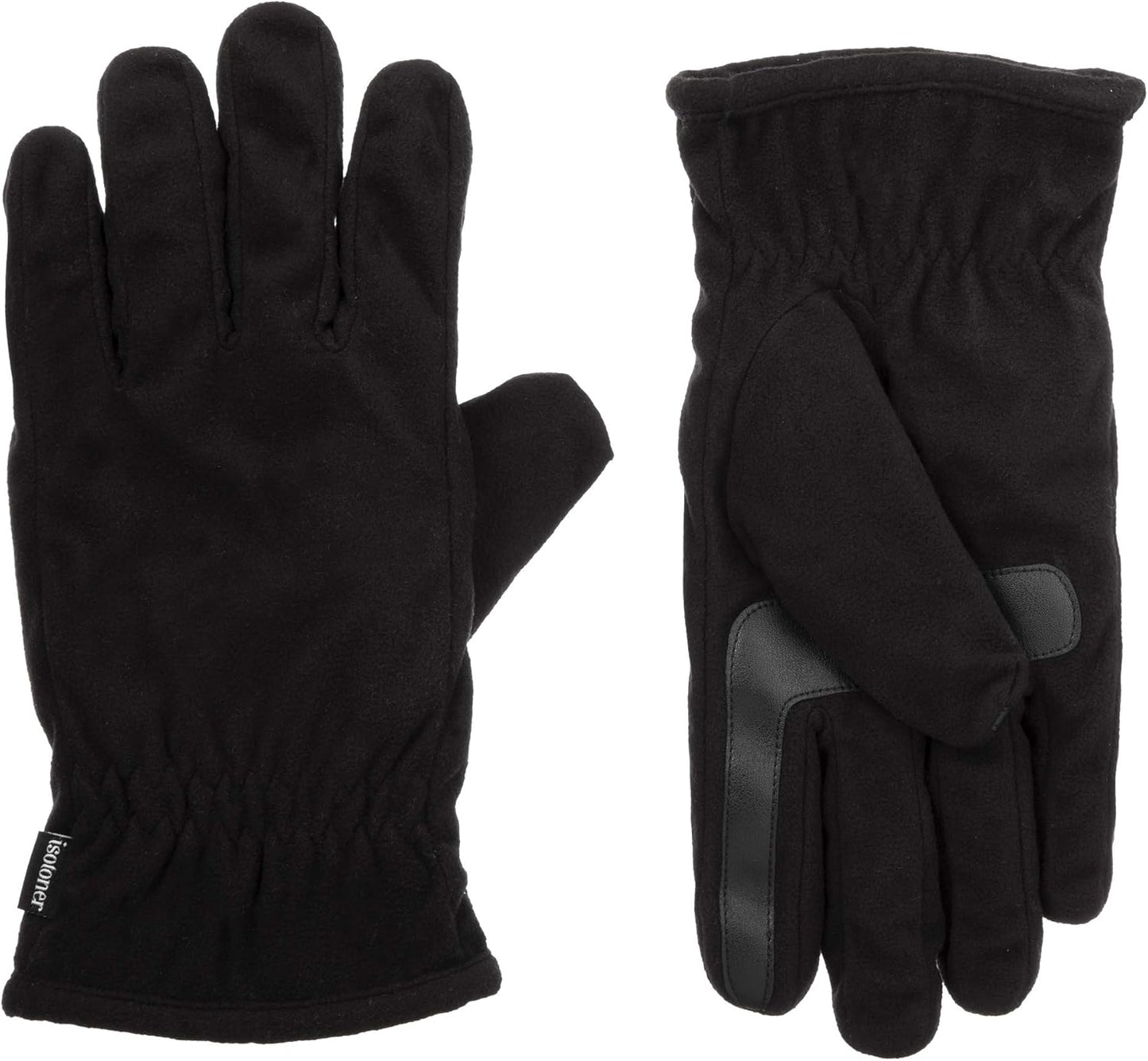 Water-Repellent Men's Touchscreen Gloves by isotoner