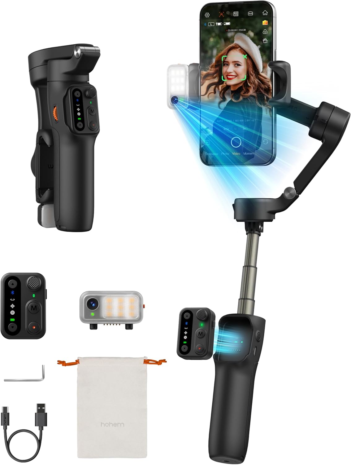 Hohem iSteady V3 Gimbal Stabilizer for Smooth Smartphone Videos