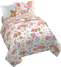 Hello Kitty Queen Size Comforter Set - 7 Piece Floral Bedding