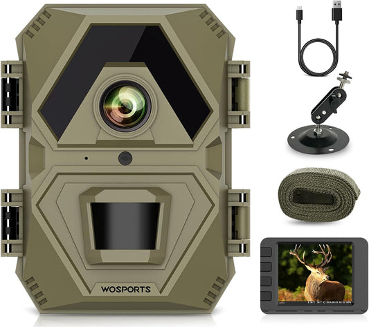24MP Mini Game Camera: Fast, Night Vision, Waterproof