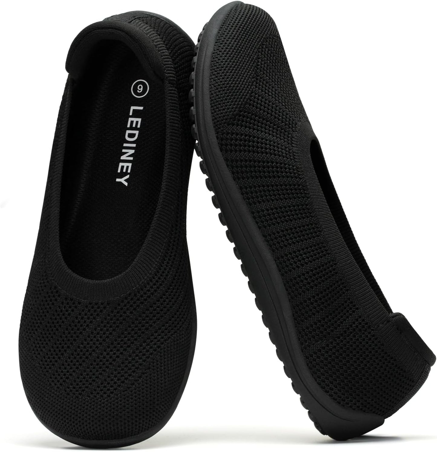 Wide Ballet Flats Shoes for Women with Arch Support Comfort