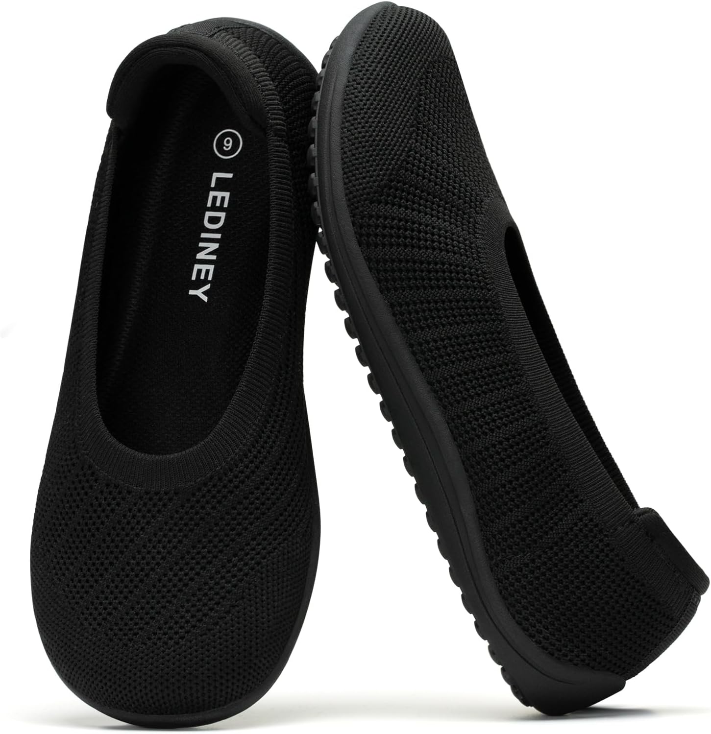 Wide Ballet Flats Shoes for Women with Arch Support Comfort