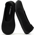 Wide Ballet Flats Shoes for Women - Comfortable Foldable Flats LEDINEY