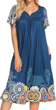 Bloggerlove House Dresses for Women with Pockets and Style