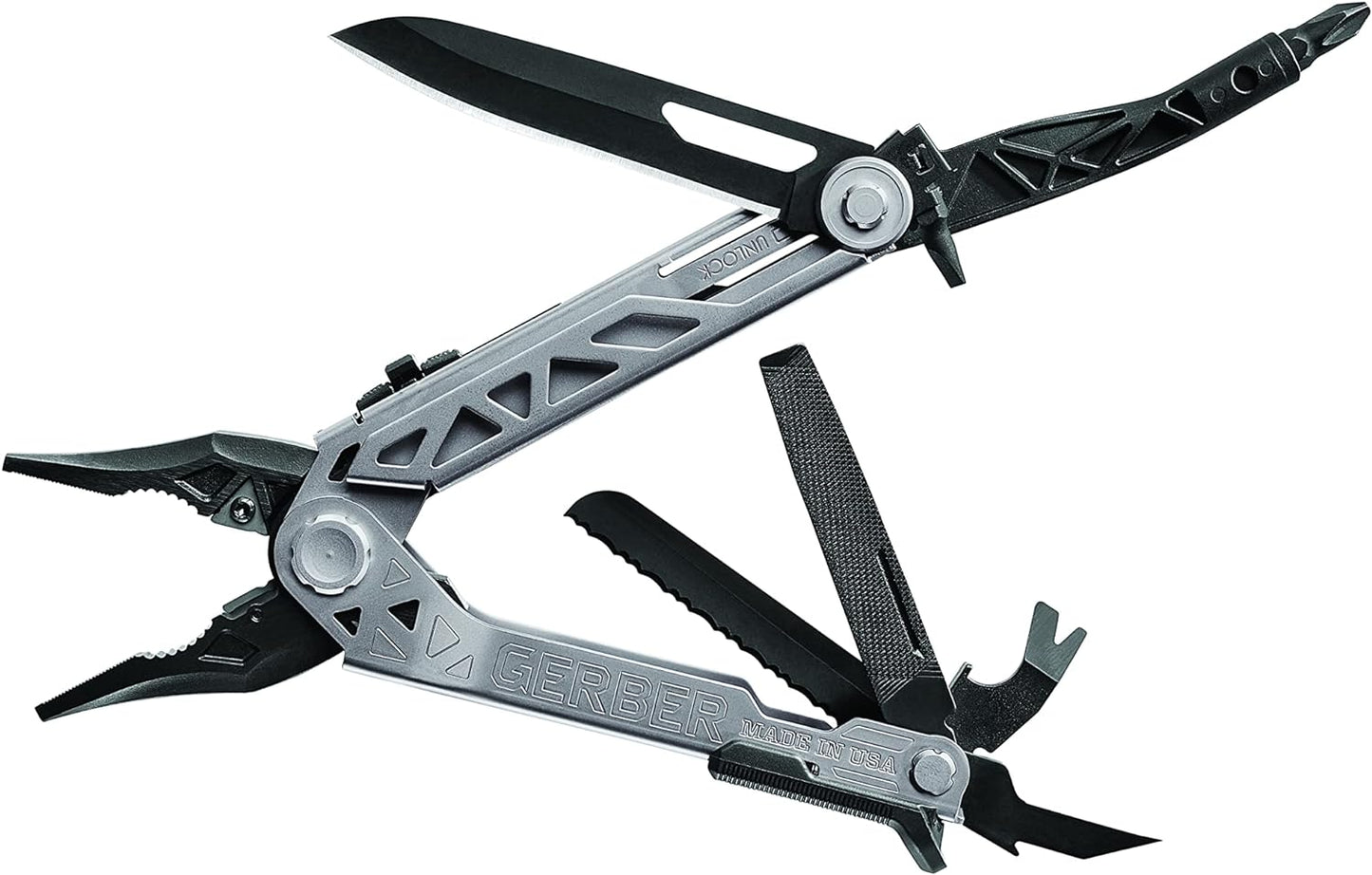 Gerber Gear 16-Piece Multitool Set: Knife, Pliers, Bottle Opener & More!