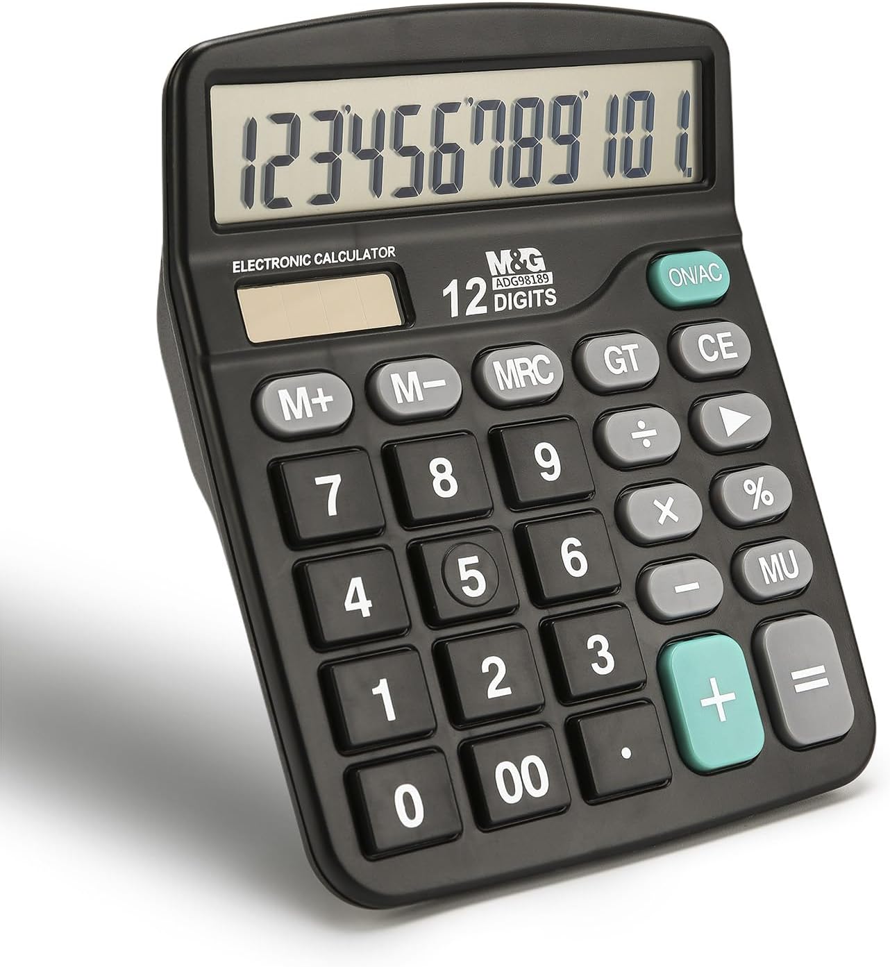 12-Digit Dual Power Desk Calculator for Efficient Office Work