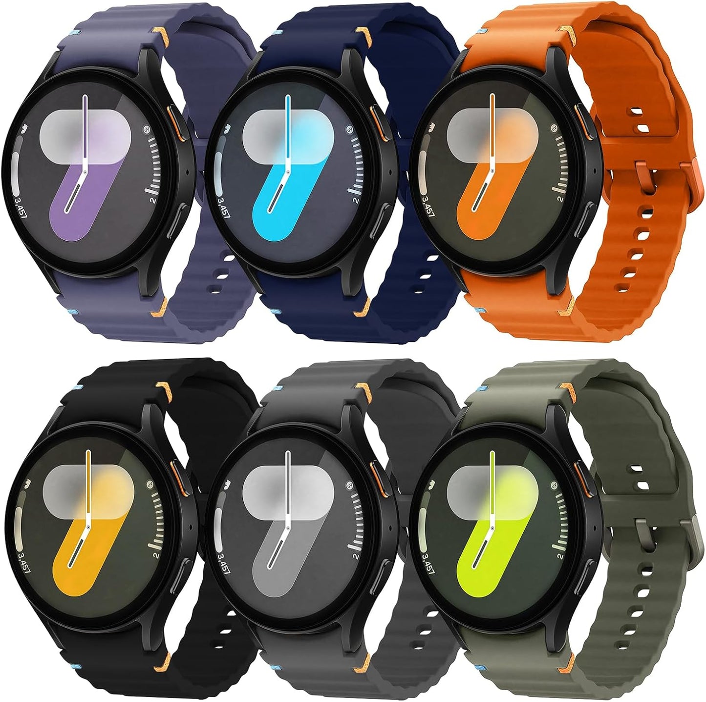 Breathable Silicone Sport Bands for Samsung Galaxy Watch