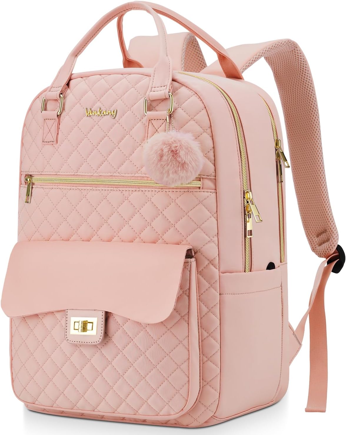 Cute Pink Backpacks for Girls - Stylish School Bag for Teens