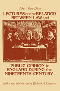 Lectures on Law and Public Opinion in 19th Century England