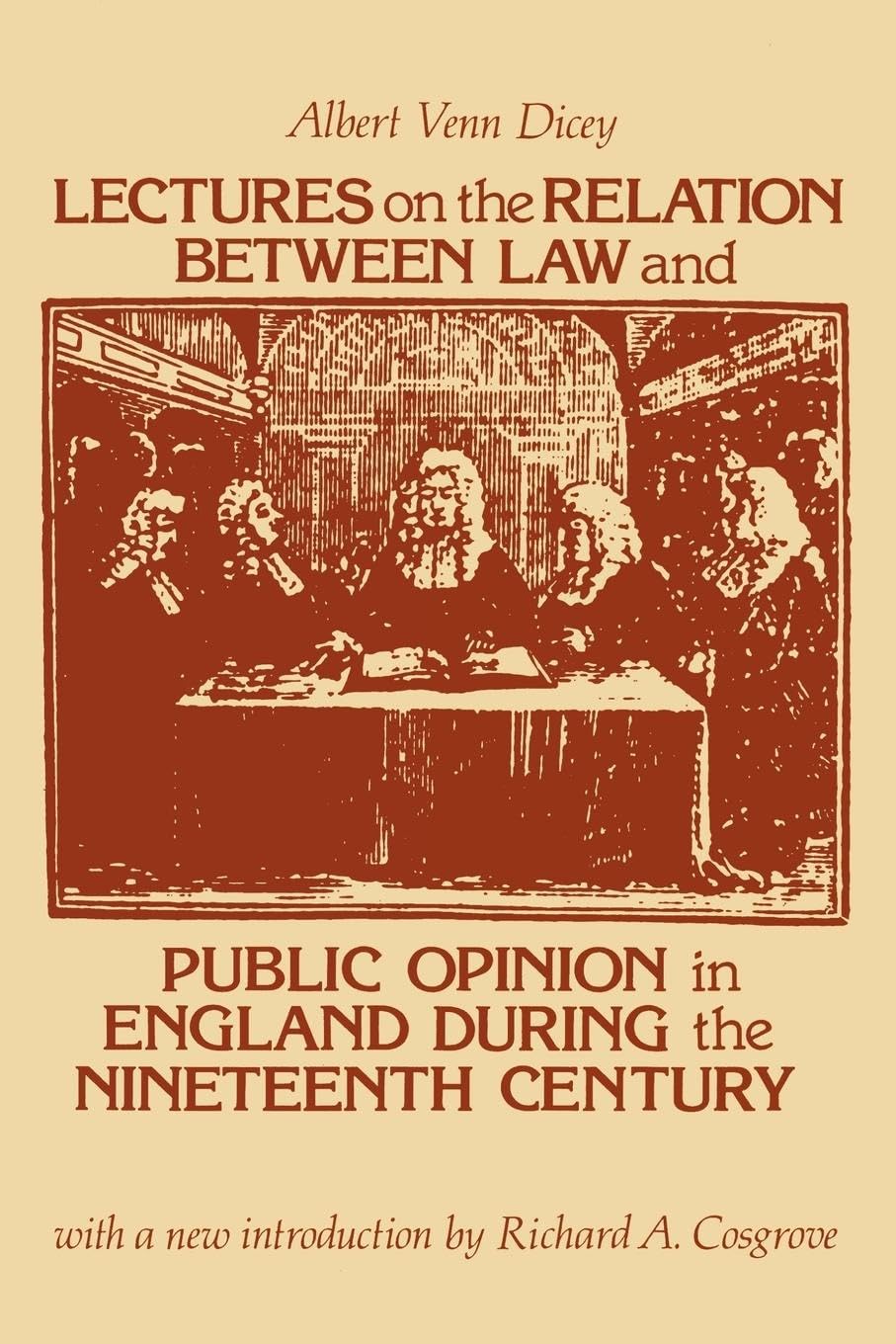 Lectures on Law and Public Opinion in 19th Century England