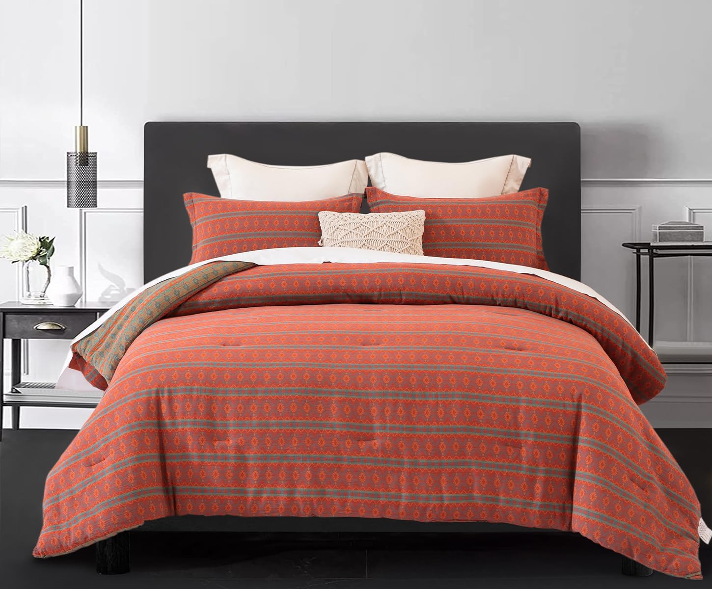SLEEPBELLA Washed Double Layer Muslin Cotton Comforter Set