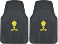 BDK Tweety Bird Car Floor Mats - Heavy Duty All-Weather Protection