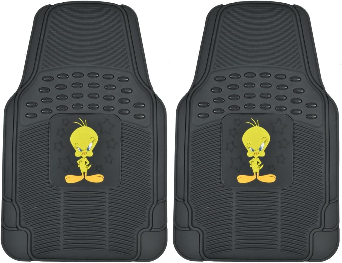 BDK Tweety Bird Car Floor Mats for All-Weather Protection