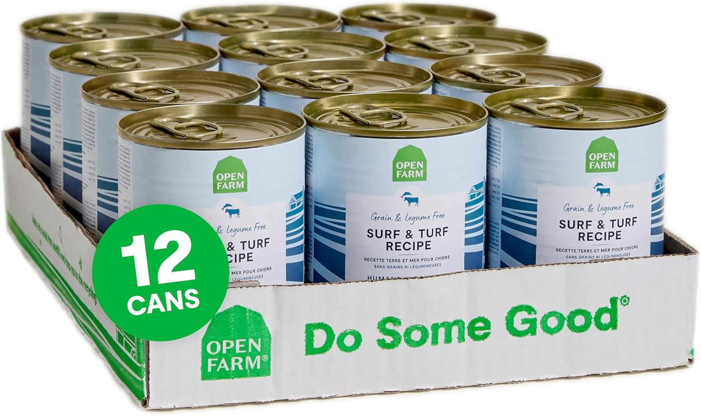 Open Farm Canned Dog Food Pate for Complete Balanced Nutrition