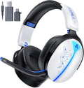 Wireless Gaming Headset for PS5 PS4 PC Switch - 7.1 Surround, 40H
