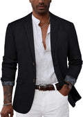 GRACE KARIN Mens Blazer Sport Coats Casual Lightweight 2 Button Jacket
