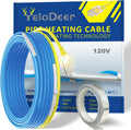 50 FT Heat Tape for Water Pipes Freeze Protection - Self Regulating
