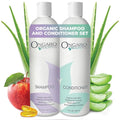 Sulfate-Free Organic Shampoo and Conditioner Set - Nourishing Aloe