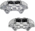 TRQ Front Brake Caliper Set Compatible with Toyota 4Runner FJ Cruiser