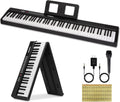 MOSEN 88-Key Portable Piano: 190 Rhythms, Semi-Weighted, Foldable