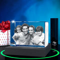 ArtPix 3D Crystal Photo Personalized Gift - Keepsake 3D Laser Etched