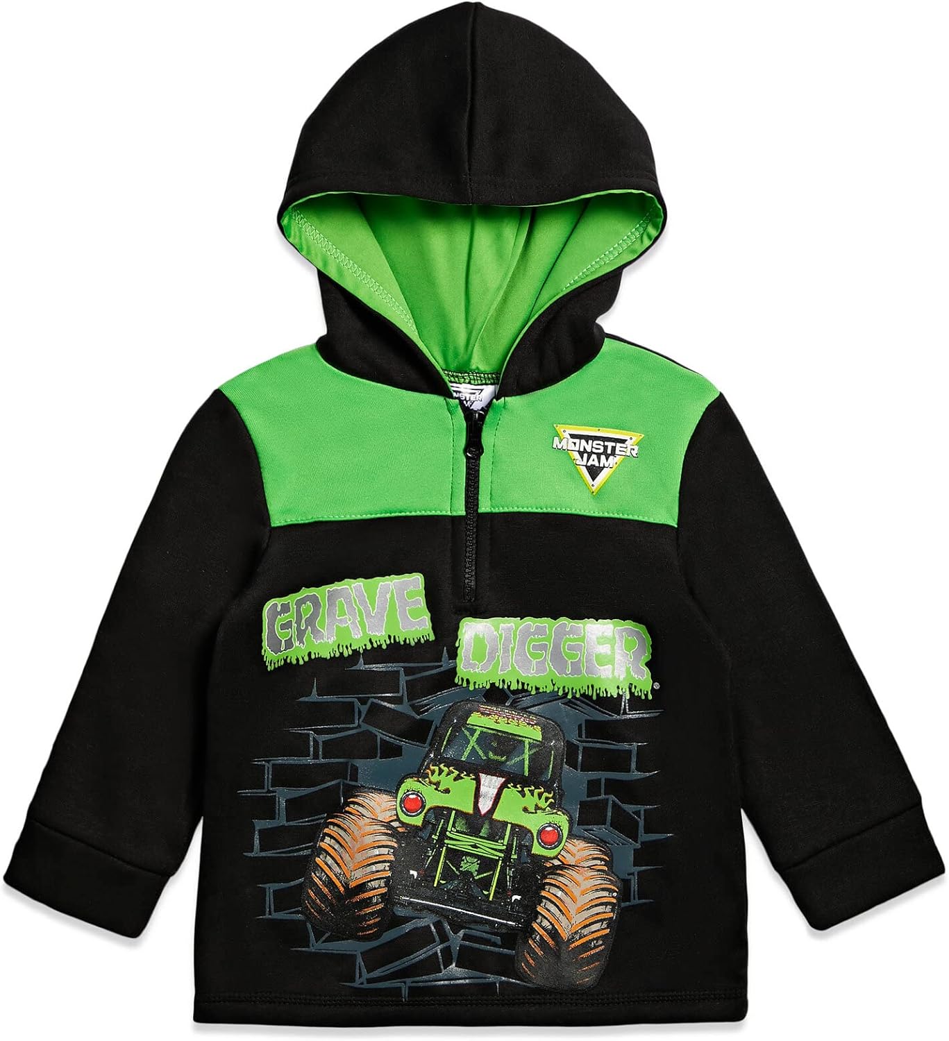 Cozy Monster Jam Hoodie for Your Little Daredevil!