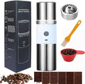 Portable Rechargeable Coffee Grinder with 15 Grind Settings