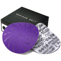 6-Inch 400 Grit Ceramic Multi-Hole Hook & Loop Sanding Discs - Fast