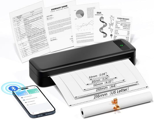 Inkless Portable Wireless Printer - TATTMUSE