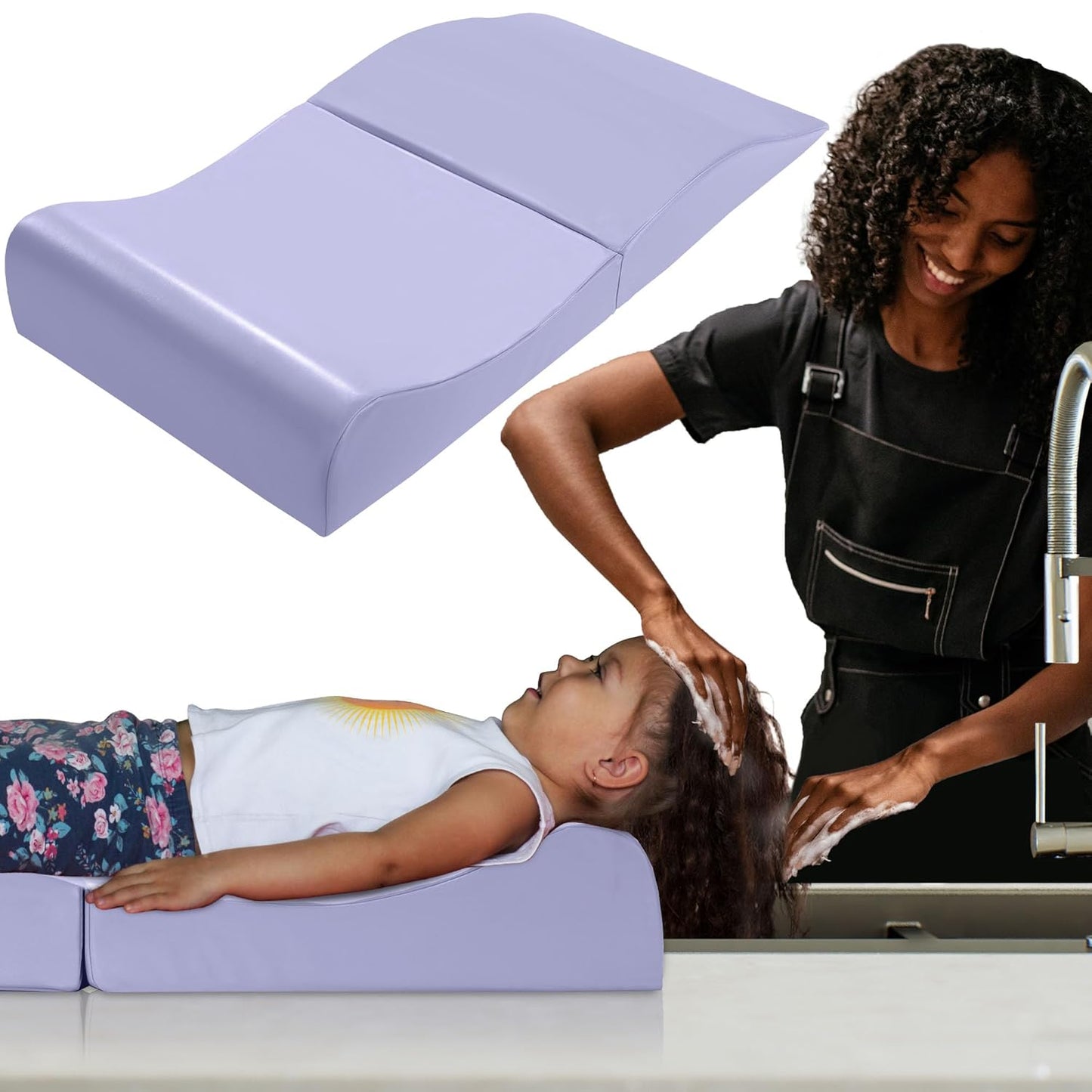 BALAPET Hair Washing Station for Kids - Comfortable Shampoo Mat